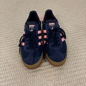 Adidas Dark Blue and Black Sneakers